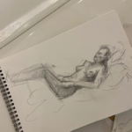 Classe d'art, dibuix i pintura per a adults.